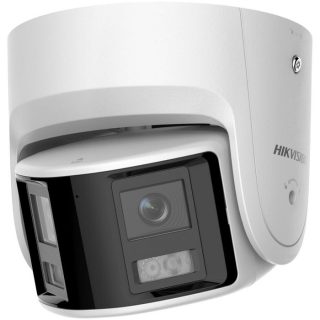 Hikvision 4 MP Panoramic AcuSense Fixed Turret Network Camera