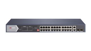 Hikvision 24 Port Gigabit Unmanaged POE Switch