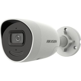 Hikvision 4 MP AcuSense Strobe Light and Audible Warning Fixed Mini Bullet Network Camera 4.0mm