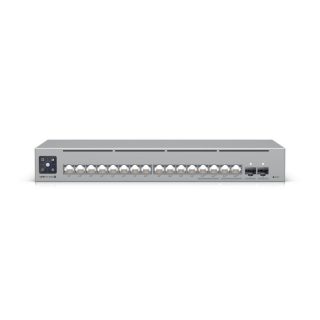 Ubiquiti L3, 16x RJ-45, 2x SFP+, 84 Gbps switching capacity, AC/DC, PoE 180W