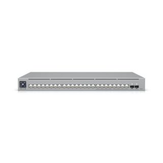 Ubiquiti 400W, 8 x 2.5 GbE PoE++, 16 x GbE RJ45 (8x PoE+ and 8x PoE++), 2 x 10G SFP+, SGCC steel, 442.4 x 325 x 43.7 mm (17.4 x 12.8 x 1.7")