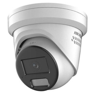 Hikvision Pro Series 4MP Smart Hybrid Light with ColorVu Fixed Turret IP Camera, 2.8mm Focal Length